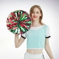 thumbnail image 1 of Event & Party Cheerleading Handheld Colorful Flowers for Sports Activities Performance Cheering Supplies Lightweight Round Finger Buckle Design Secure Off for Cheer Teams 2PCS, 1 of 3