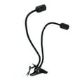 thumbnail image 4 of Support de Lampe de Table Double Tête Noir 360° Réglable E27/E26, 4 of 16