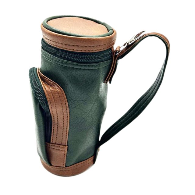 Bolsa ligera para camiseta de Golf Strade Fareast Limited Bolsa de almacenamiento de cuero PU 22 cm x 8,5 cm
