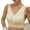 Beige, variant on Lace Bralette for Women Spaghetti Strap Tank Top Workout Bras Lace Modesty Panel Lace Wireless Bra Racerback Crop Top Lace Bralette Cami Lightweight Bralette No Underwire Bra Gray