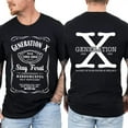 thumbnail image 2 of Generation X 1965 to 1980 Raised On Hose Water Neglect T-Shirt, Gen X Print T-Shirt for Women for Men, 2 of 7