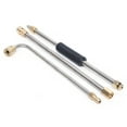 thumbnail image 3 of High-Pressure Washer Lance, Adjustable Stainless Steel Wands For Wide Application, Brass Components For Durability, 120° Curved Rod For Areas Hard To Reach, 3 of 5