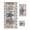 Blue Brown, variant on Texas Star Rustic Towel Set of 3, Soft Microfiber Bath Towels, Hand Towel, Washcloths, Country Blue Berry Brown Wooden Plank Quick-Dry Absorbent Towels for Bathroom Kitchen Hotel Beach Gym Spa