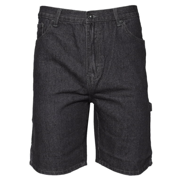【KOOLOSET】Black Cargo Cut Bermuda Denim KOOLOSET】Black Cargo Cut Bermuda Denim