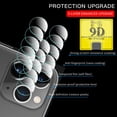 thumbnail image 5 of For iPhone 11 Pro Max Clear Back Camera Lens Screen Protector Protective Film Tempered Glass(3PCS), 5 of 7