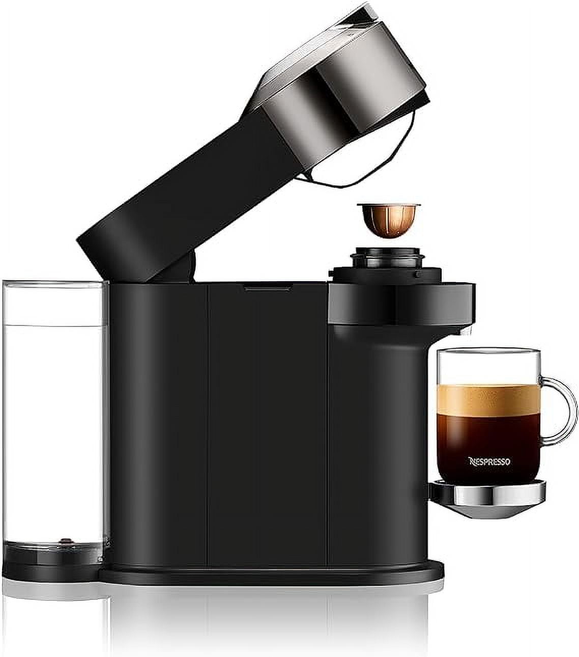 Open Box Breville Nespresso Vertuo Next Coffee and Espresso Machine only - Dark Chrome