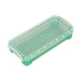 thumbnail image 2 of Nkmbld Pencil Box&nbsp;Plastic Storage Container with Snap-tight Lid&nbsp;for Organize and Carry Pencils Watercolor Pens Stationery Office Supplies Organizer Colorful, 2 of 8