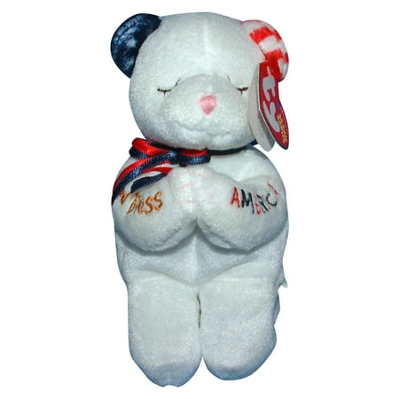 Ty Beanie Baby: American Blessing the Praying Bear | Stuffed Animal | MWMT s