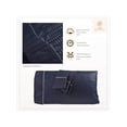 thumbnail image 3 of Juego de Sábanas Queen Size 2800 Hilos Extra Suave Premium Textura Rayada Soft Nature, 3 of 5