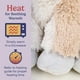 thumbnail image 4 of Peluche de cabra Warmies, 33 cm, con aroma a lavanda, 4 of 6