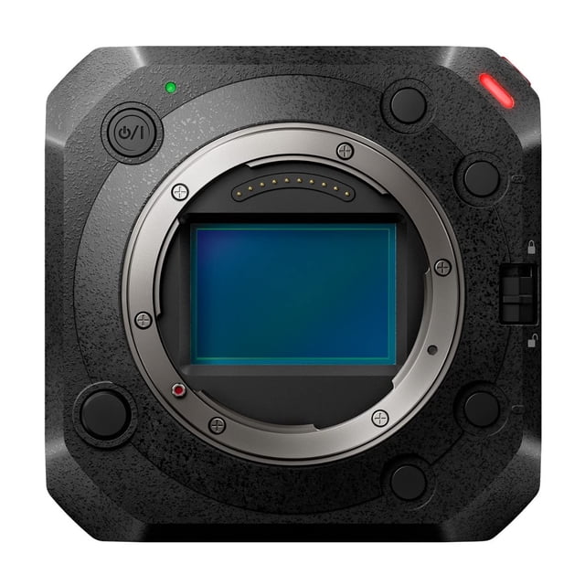 Panasonic LUMIX BS1H Full-Frame Box-Style Live & Cinema Camera, Compact Body with 6K 24p / 5.9K 30p 10-bit Unlimited Video Recording, Multicam Control (DC-BS1H)