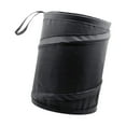 thumbnail image 3 of Car Trash Can Oxford Cloth with Hanging Lanyard Garbage Bin for Camping Vehicles 20cmx20cmx30cm, 3 of 8