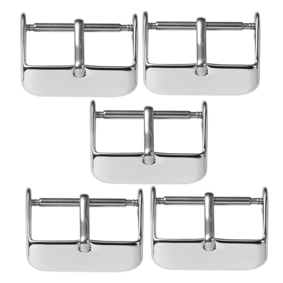 Raindrops  5 PCS Men Stainless Steel Buckle Watch Band Fastener Wristwatch Accessories Man