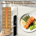 thumbnail image 3 of Electric Warming Tray, Large Warming Mat Food Warmer with Adjustable Temperature Controls for Parties Buffets, 3 of 10