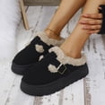 thumbnail image 6 of SBYOJLPB Women's Closed-Toe Slipper Solid Color Comfortable Soft Thick Sole Warm Casual Slippers, 6 of 9