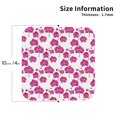 thumbnail image 3 of Gaeub Orchids Flowers Print 6 Pcs Leather Coasters for Drinks ,Drink Coasters Sets,Drink Table Cup Coasters for Living Room Kitchen Coffee Decor,Square, 3 of 7