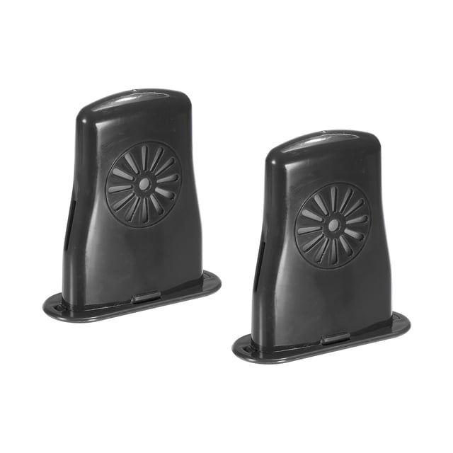 Unique Bargains Acoustic Guitar Humidifier Guitar Instrument Sound Hole Humidifier with Box Black 2 Pack