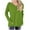 Green, variant on ibuvkizy Long Sleeve Shirts for Women,Tops for Women Trendy,Oversized Tshirts Shirts for Women Solid Workout Sweatshirts Casual Basic Long Sleeve Shirt Classic V-Neck Tops Green,S