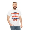 thumbnail image 3 of DJH Apparel | Tried STUDYING: Worst Two Minutes of My Life Funny Unisex Tee, 3 of 7