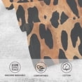 thumbnail image 5 of Yayeee 100% Cotton Hand Towels for Bathroom 16" x 28" Soft Absorbent Kitchen Towel, Leopard Pattern, 5 of 7
