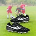 thumbnail image 3 of GDEGE Kids Soccer Cleats Boys Girls Football Shoes Sports Anti-Slip Outdoor/Indoor Sports Shoes Cool Shoes for Students Sport for Shoes Suitable for Various Occasion, 3 of 5