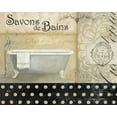 thumbnail image 2 of Tillmon, Avery 32x26 White Modern Wood Framed Museum Art Print Titled - Savons de Bains II, 2 of 4