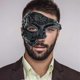 thumbnail image 2 of Metal Cyborg Mask, Masquerade Mask For Halloween Costume Party/phantom Of The Opera/mardi Gras Ball, 2 of 4