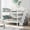 White, variant on Harper & Bright Designs Full over Full Bunk Beds with Trundle and Stairs, Wooden Stairway Bunk Bed with Storage & Guard Rail for Dorm, Espresso