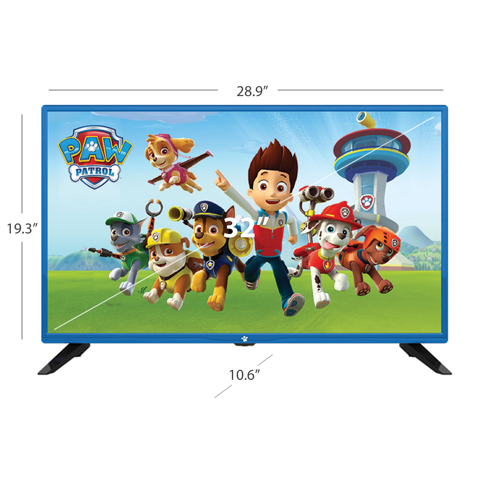 32" Paw Patrol HD (720p) LED TV with Built-In TV Tuner (PTV3200) - image 2 of 6