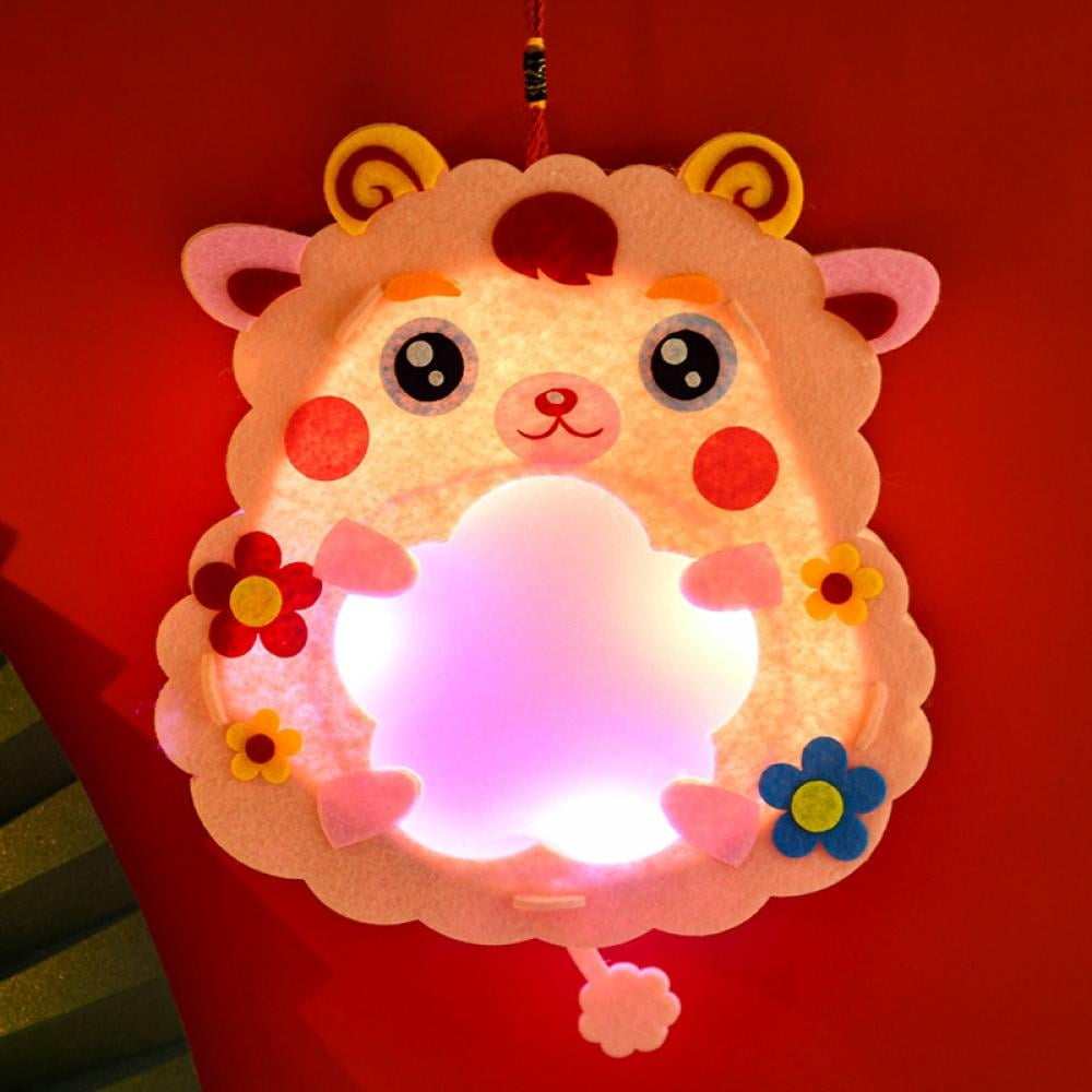 3D Art Kit for Kids - Makes a Light-Up Animal Lantern with Felt - Kids – XP  Wholesale