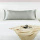 thumbnail image 3 of Funda de almohada larga, cómoda y refrescante, ideal para el cuerpo. Gris claro, 3 of 6