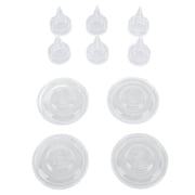 Suodoka Duckbill Valves Diaphragm Silicone Replacement Wearable Breast Pump Parts Accessories for S9 S12 S9Pro S12Pro, 10 Pieces