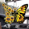 thumbnail image 2 of Gibobby de amantes de las mariposas, accesorios de Interior de coche, decoración de árbol de Navidad, adornos colgantes, accesorios de llavero(F), 2 of 4