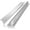 Silver, variant on Stove Gap Covers 2PCS, Stove Gap Filler Stainless Steel,13.8'' to 27.5'' Adjustable Length,Range Trim Kit,Oven Stove Gap Guard Between Stovetop and Counter,Easy to Clean Heat Resistant, Black
