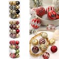thumbnail image 2 of Adornos navideños 16 juegos, bolas, Halloween, bolas de decoración para árboles de Navidad, adornos para árboles de Navidad Lindos y hermosos, 2 of 5