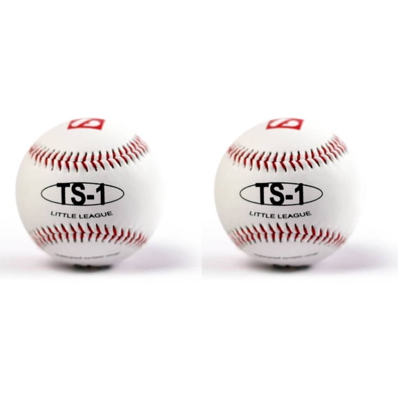 Barnett TS-1 Practice Baseballs Size 9", White, 2 Pieces