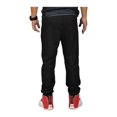 thumbnail image 4 of Alta Fashion Men's Plain Slim Casual Sweatpants Joggers W/2 Zip Pockets Black-2XL, 4 of 5