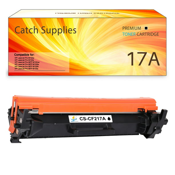 Monarchie Buitenlander duizelig Catch Supplies Compatible Toner Replacement for HP 17A CF217A Compatible  with Laserjet Pro M102a M102w Pro MFP M130nw M130a M130fn M130fw Series  Printer Tray (1 Black) - Walmart.com