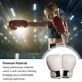 thumbnail image 4 of Guantes de boxeo Sonducket para Niños Transpirable Protector agradable para la piel Blanco OD030595-03, 4 of 6