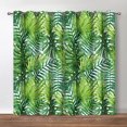 thumbnail image 1 of Waterfall Kitchen Curtains - Nature Landscape Theme Forest Mountain Waterfall Scenery Scene Print Pattern Grommet Waterproof Window Drapes for Bathroom Bedroom Office 2 Panels 27.5 x 39 Inch, 1 of 6