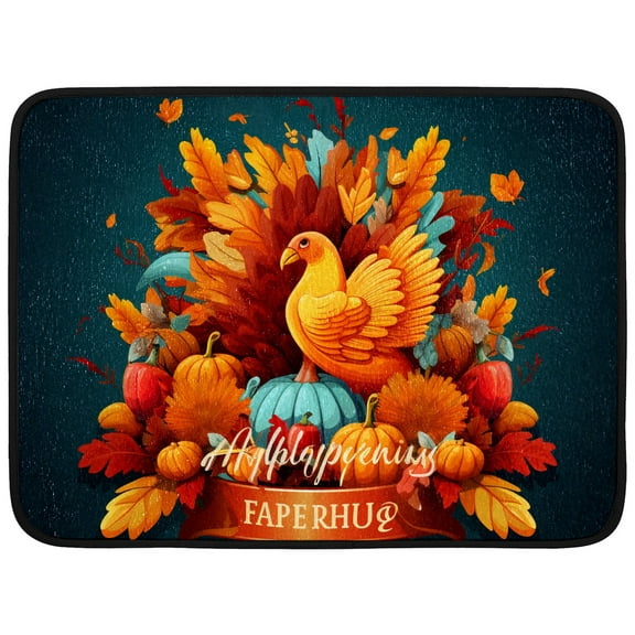 Cute Ghost Absorbent Dish Drying Mats for Kitchen Counter 18x16in Kitchen Accessories