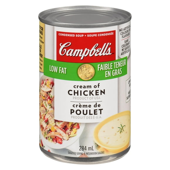 Campbell's Low Fat Cream of Chicken Soup, 284 mL