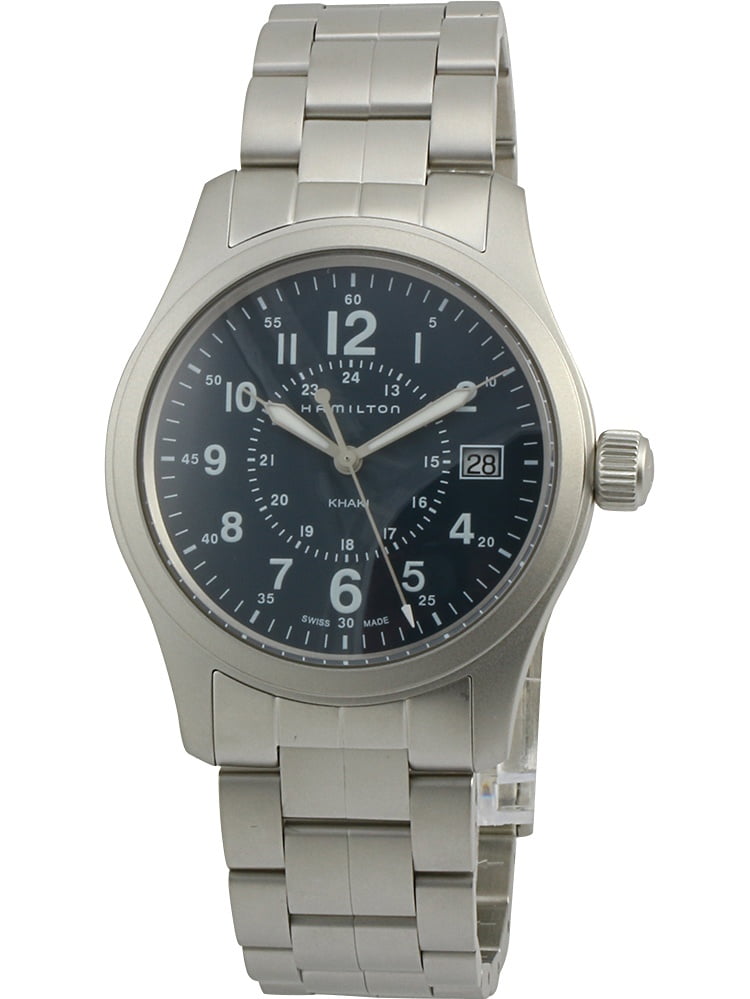 hamilton khaki blue dial