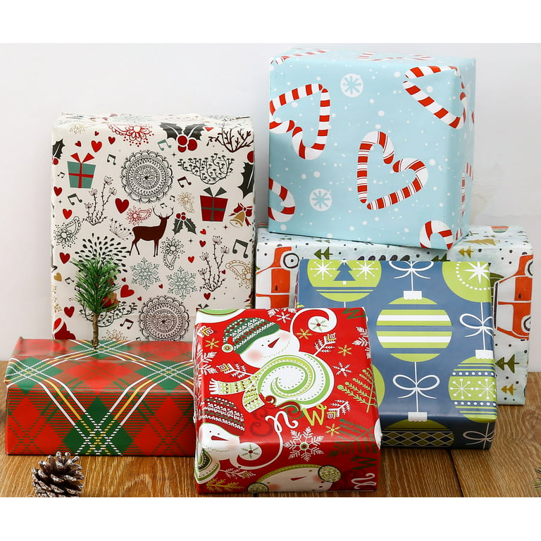 Christmas Wrapping Paper Kids Girls Craft Wrapping Paper Christmas Wrapping  Paper Christmas Gifts Christmas Wrapping Paper 20''*27.5'' Santa Merry  Christmas Kids Christmas Wrapping Paper Bundle 