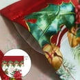 thumbnail image 7 of SUNWISHA 2 Piece Set Christmas Poinsettia Curtain Valances for Kitchen 26 X 36 Inch (Style 4), 7 of 7