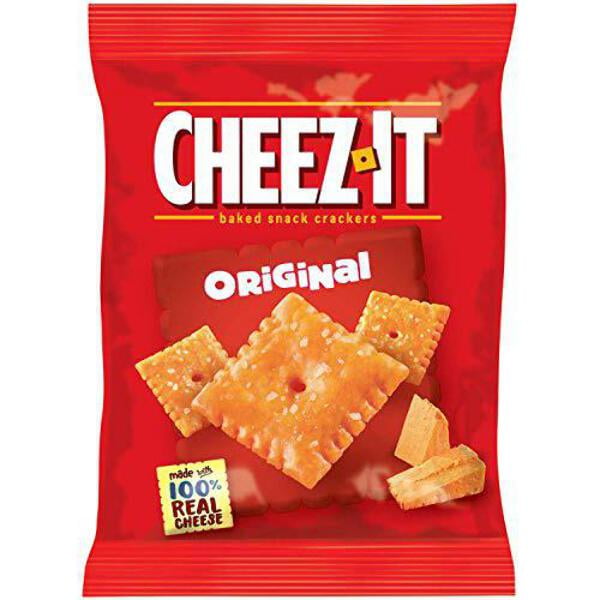 Cheez-it Crackers, 1.5 oz Pack, 45 Packs/Box, Sold as 1 Carton