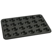 Mainstays 24-Cavity Mini Muffin Pan, Gray