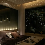qucoqpe Glow In The Dark Star Wall Stickers 407Pcs Round Dot Luminous Kids Room Decor on Clearance