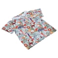 thumbnail image 4 of Camiseta para bebé niño Camisetas estampadas de manga corta con estampado floral para bebés de 3 a 6 añosVerde 100 cm, 4 of 14