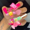 thumbnail image 3 of Nail Art Jewelry, Cute Colorful 3D Stereoscopic Nail Art Jewelry Nail Art Jewelry, 3 of 5